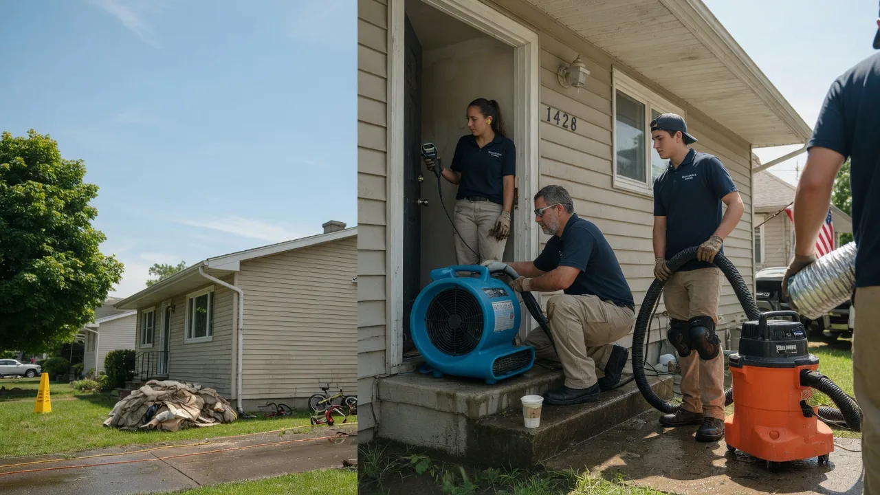 Water Damage Restoration in Bypro, KY near me